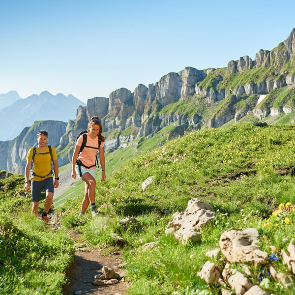 Wandern am Hohen Ifen im Kleinwalsertal