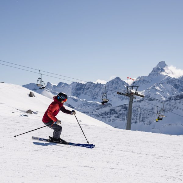 Nebelhorn Winter Shooting Oberstdorf Kleinwalsertal Bergbahnen am Nebelhorn. 04.04.2023 (Foto: Daniel Kopatsch)