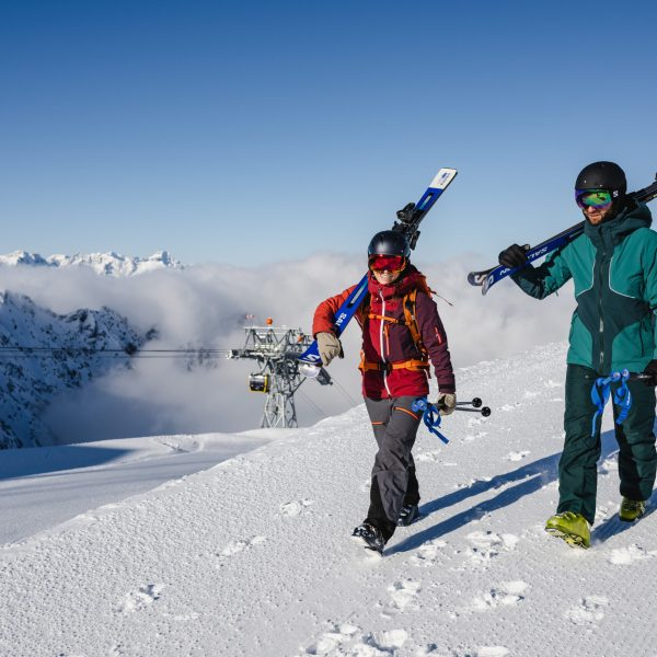 Nebelhorn Winter Shooting Oberstdorf Kleinwalsertal Bergbahnen am Nebelhorn. 04.04.2023 (Foto: Daniel Kopatsch)