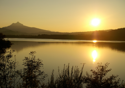 grüntensee abend